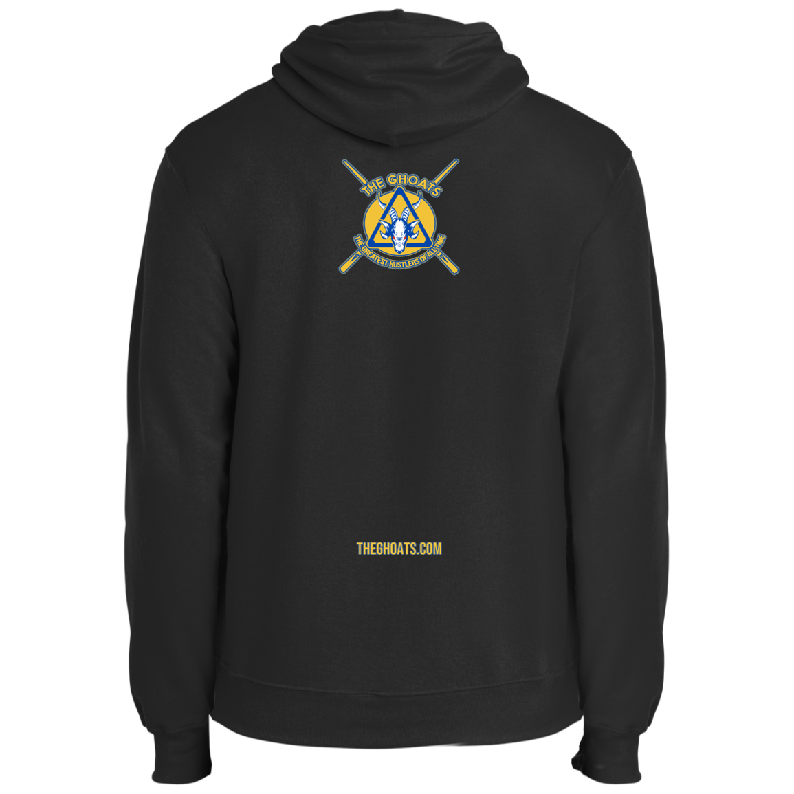 The GHOATS Custom Design. #12 GOLDEN STATE HUSTLERS. Fleece Pullover Hoodie