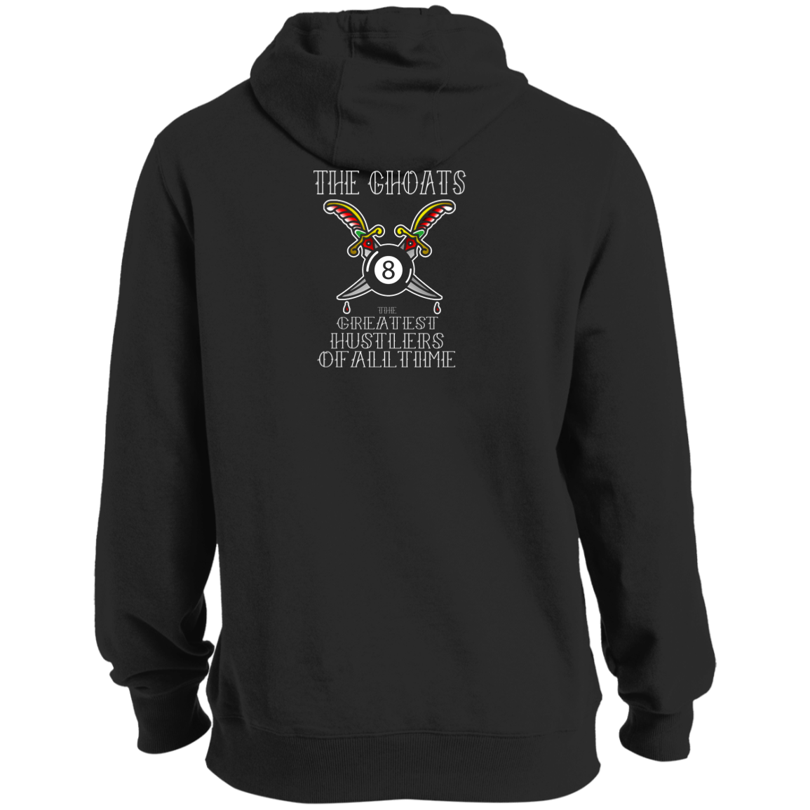 The GHOATS Custom Design #36. Stay Ready Won't Have to Get Ready. Tattoo Style. Ver. 1/2. Ultra Soft Pullover Hoodie