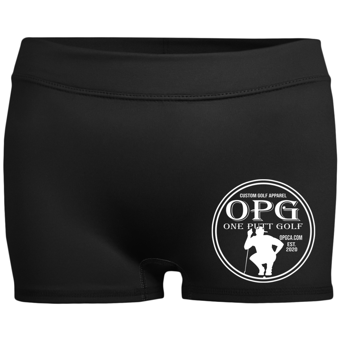 Ladies' Fitted Moisture-Wicking 2.5 inch Inseam Shorts