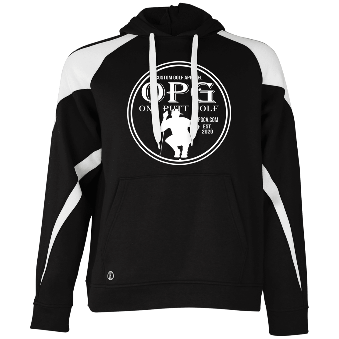 Colorblock Fleece Hoodie
