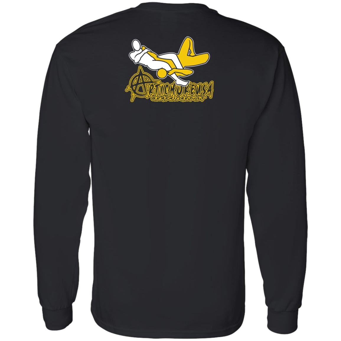 ArtichokeUSA Custom Design #54. Artichoke USArmbar. US Army Parody. 100% Cotton Jersey Knit T-Shirt