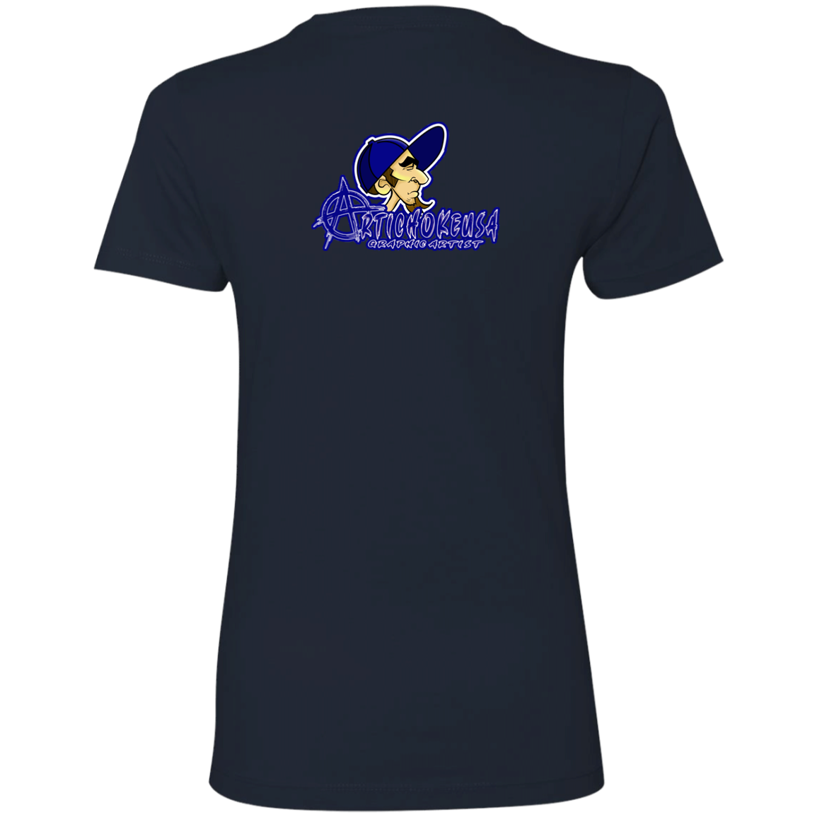 ZZ#20 ArtichokeUSA Characters and Fonts. "Clem" Let’s Create Your Own Design Today. Ladies' Boyfriend T-Shirt