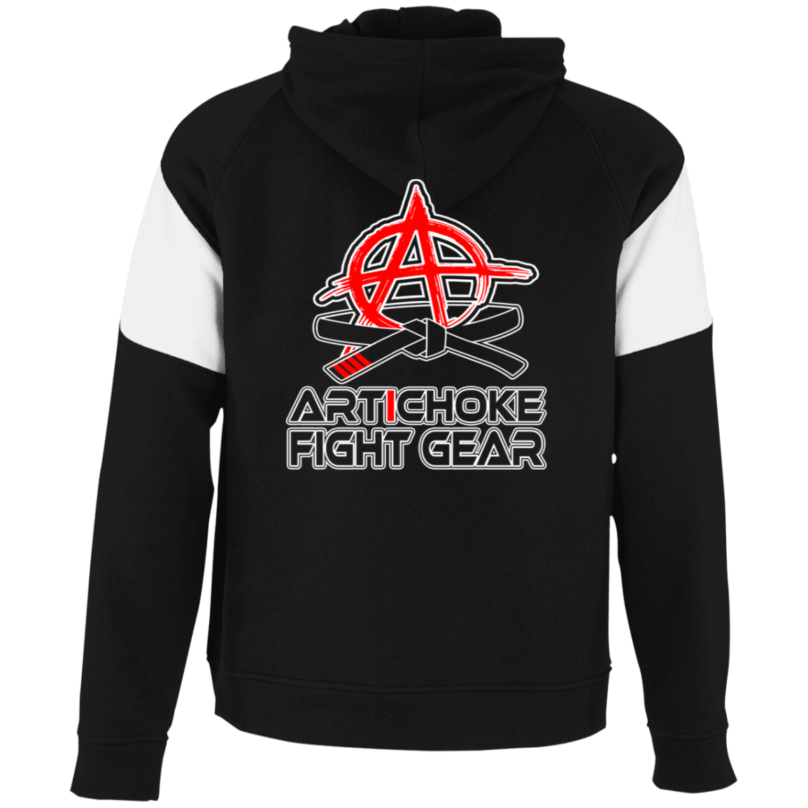 Artichoke Fight Gear Custom Design #10. Brutality. Mortal Kombat Parody. MMA. 2 Tone Hoodie