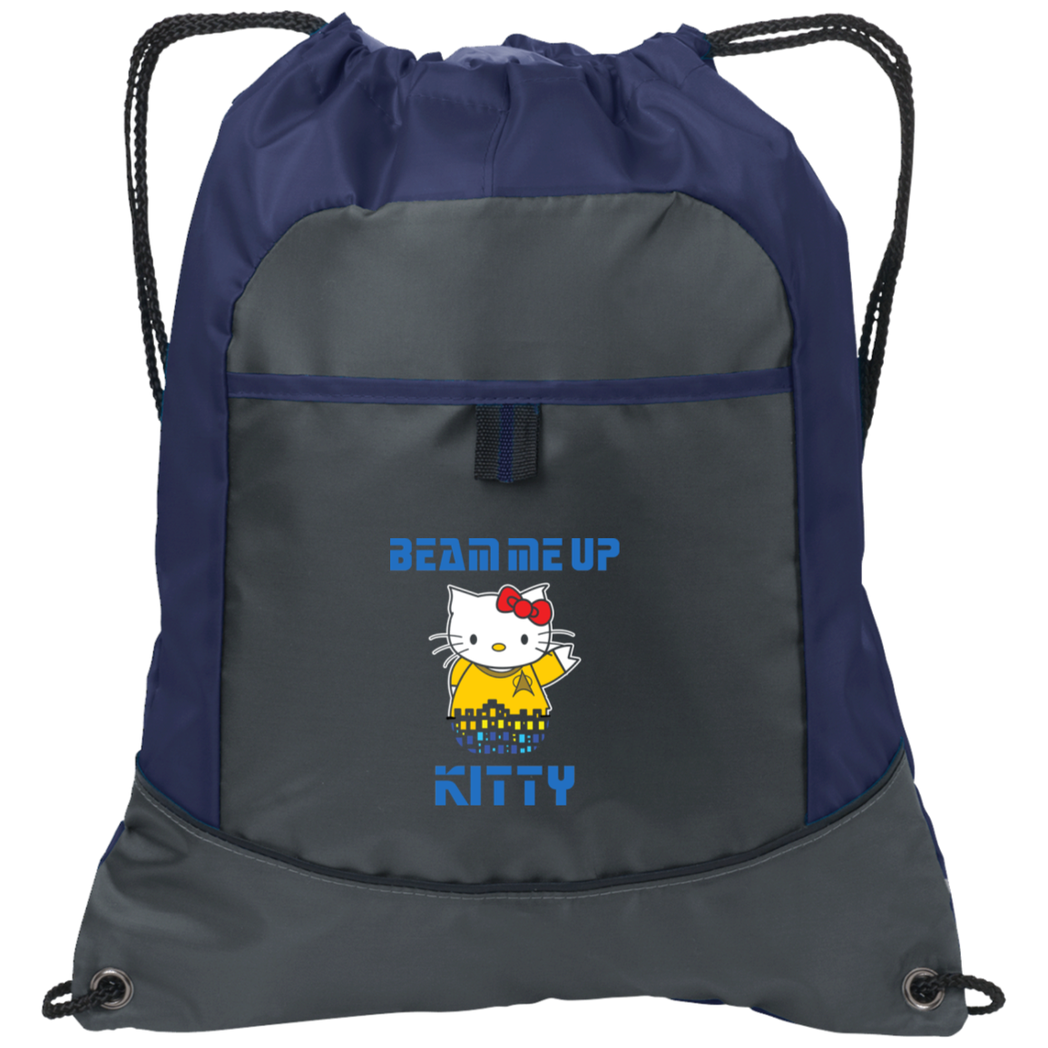ArtichokeUSA Custom Design. Beam Me Up Kitty. Fan Art / Parody. Pocket Cinch Pack