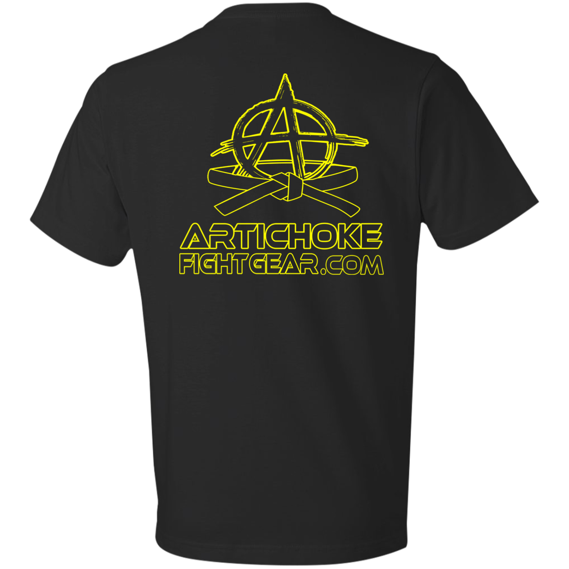 Artichoke Fight Gear Custom Design #9. EAT. SLEEP. JIU JITSU. REPEAT. Pre-Shrunk 100% Combed Ringspun Cotton T-Shirt