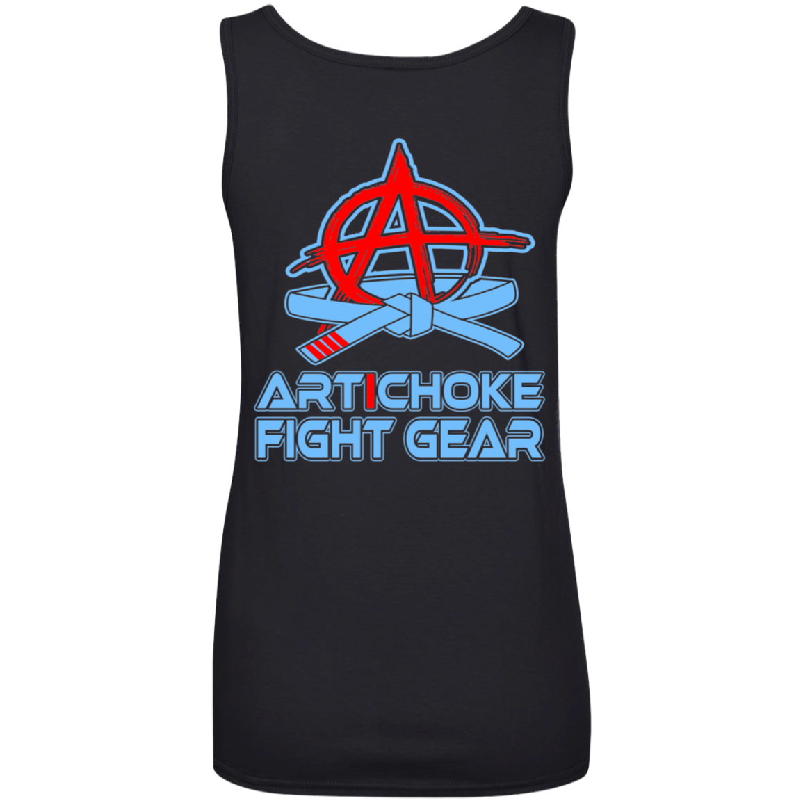 Artichoke Fight Gear Custom Design #4. Eat. Sleep. BJJ/Create Your Own Custom Design Repeat. BJJ. Ladies' 100% Ringspun Cotton Tank Top