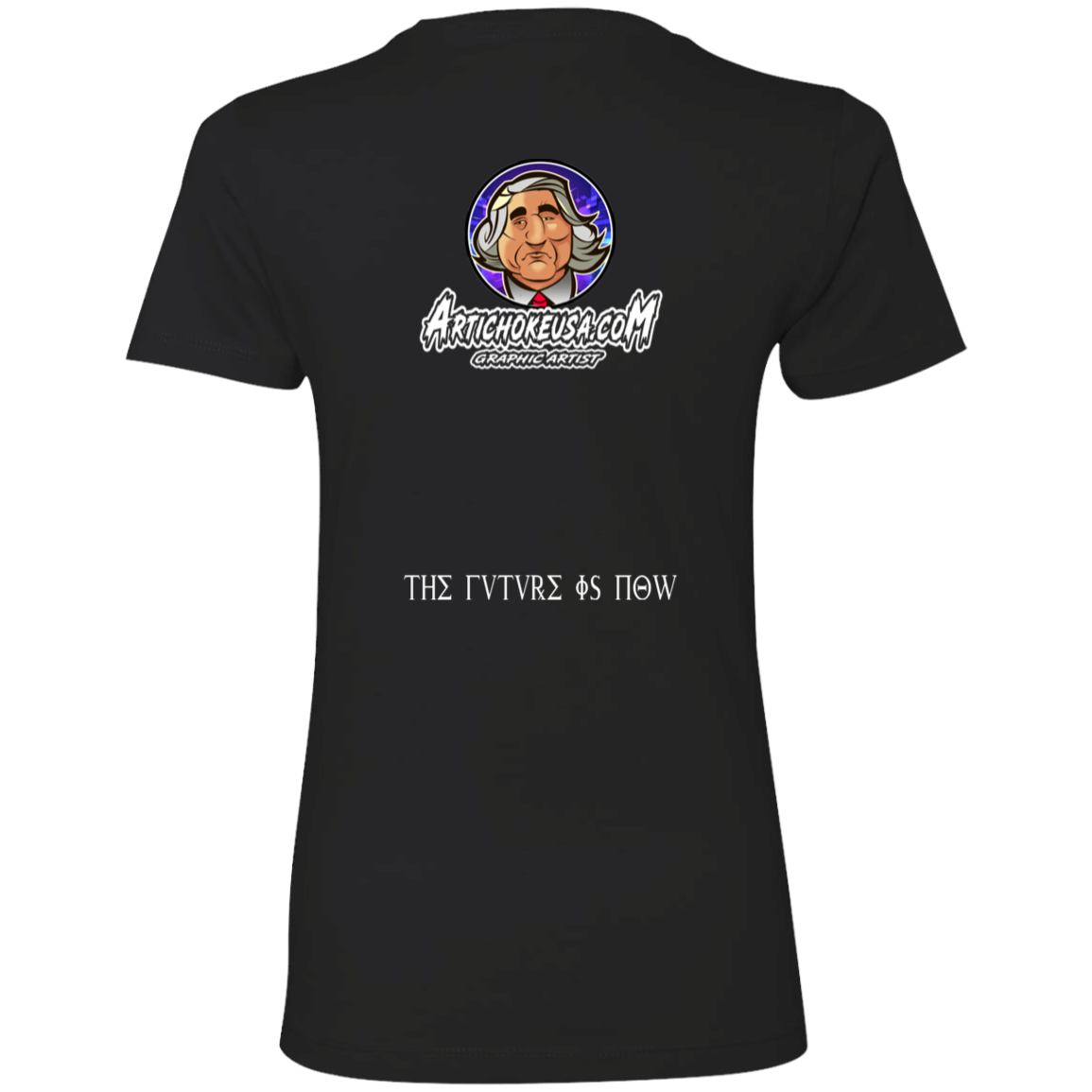ArtichokeUSA Custom Design. Michio Kaku Fan Art. Ladies' Boyfriend T-Shirt