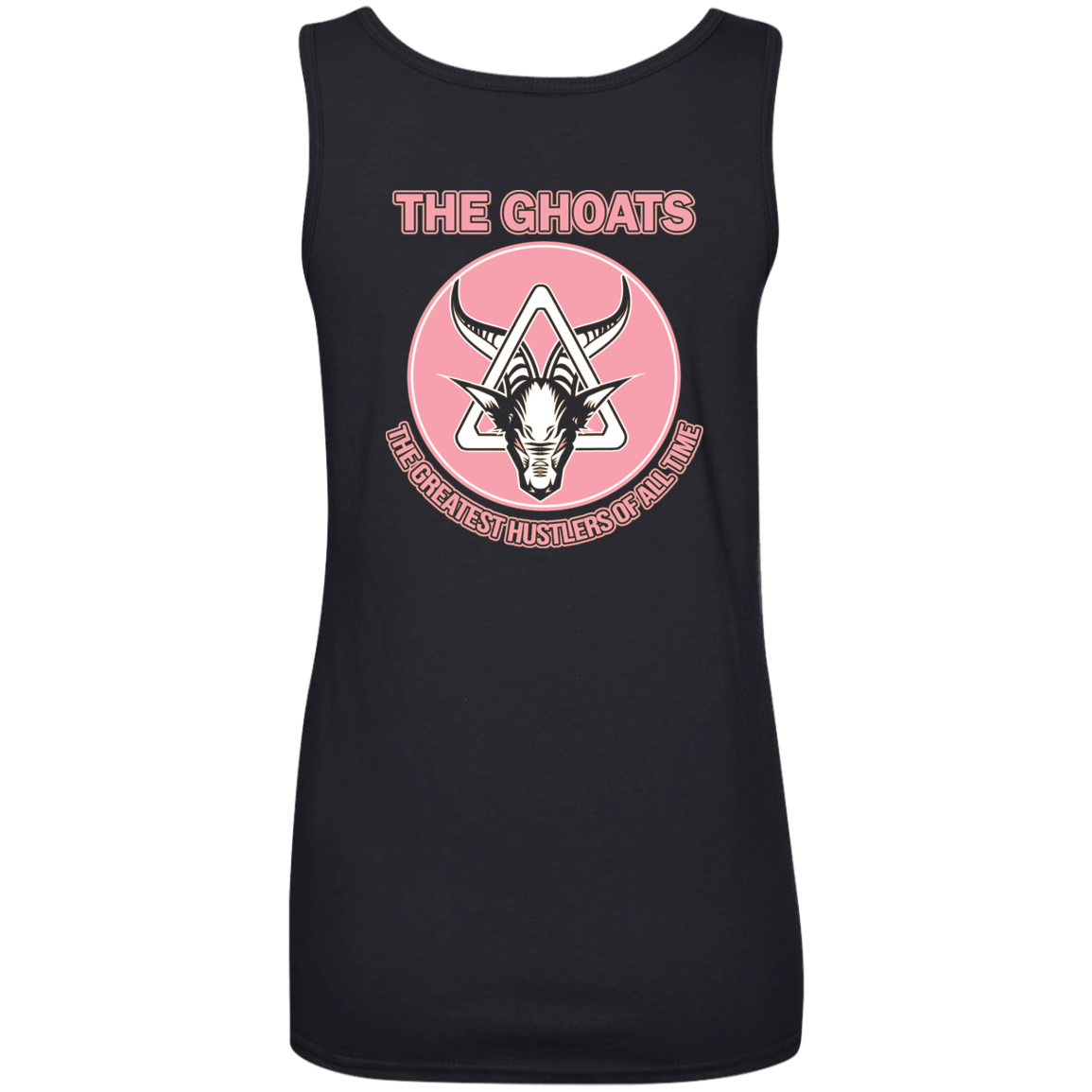 The GHOATS Custom Design #8. Eat Sleep Play 8 ball Play 9 ball Repeat. Ladies' 100% Ringspun Cotton Tank Top