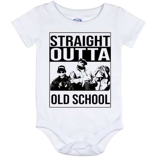 ArtichokeUSA Custom Design. Straight Outta Old School. The GOATs of Rap. Fan Art. Baby Onesie 12 Month