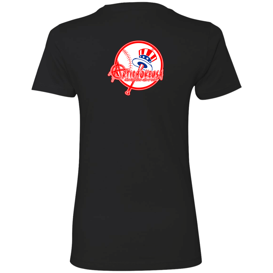 ArtichokeUSA Character and Font Design. Let’s Create Your Own Design Today. Brooklyn. Ladies' Boyfriend T-Shirt