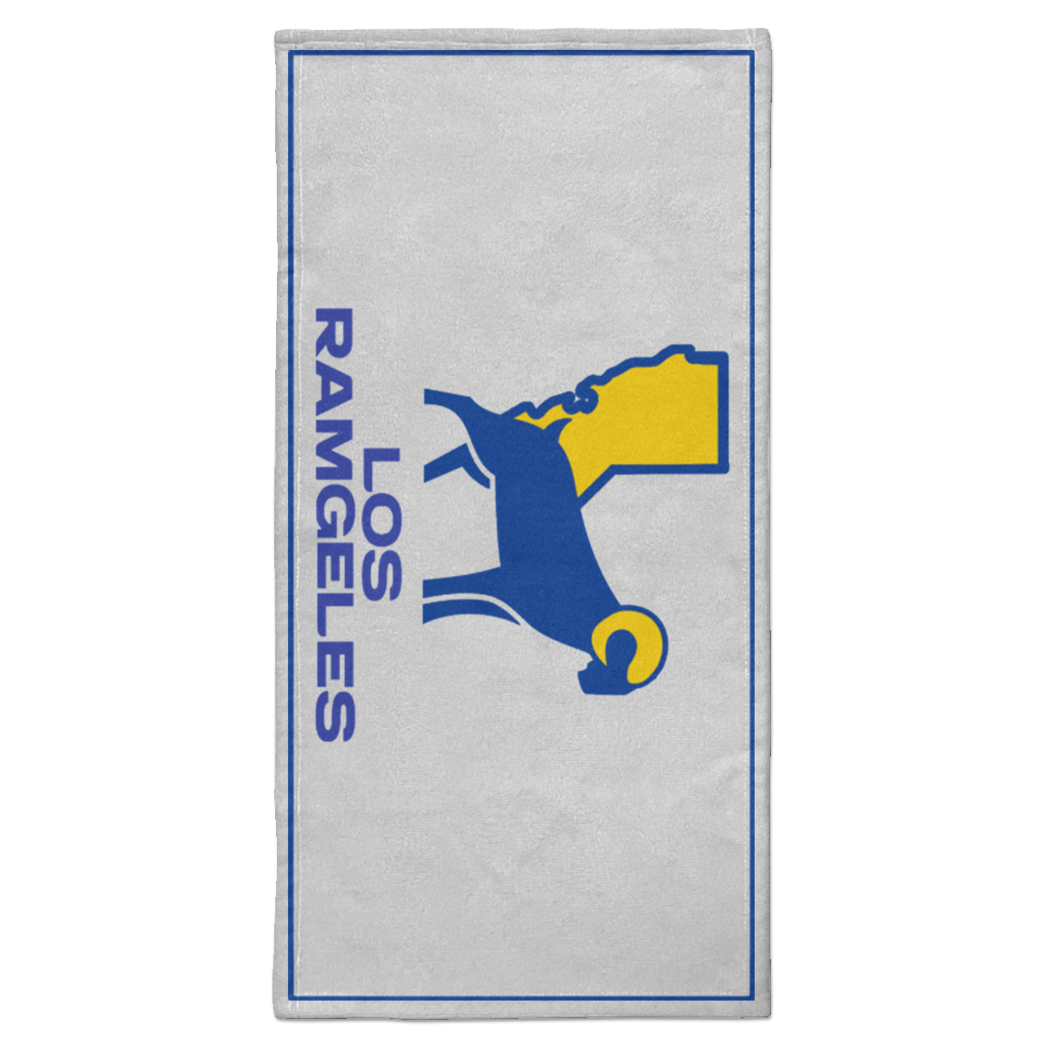 ArtichokeUSA Custom Design. Los Ramgeles. Fan Art. Towel - 15x30
