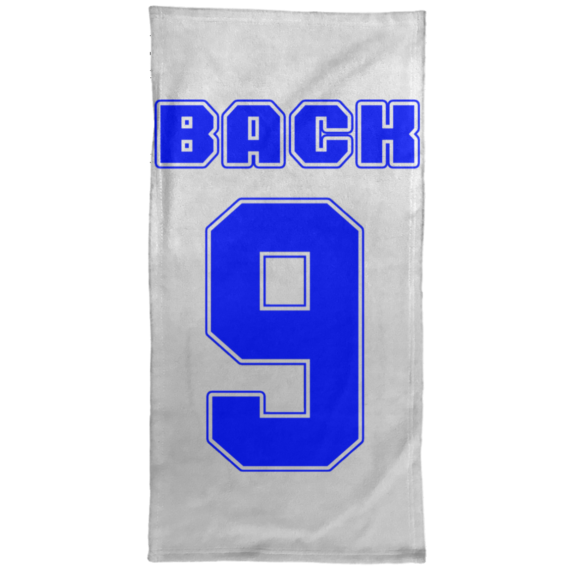 OPG Custom Design #17. Back 9. Towel - 15x30