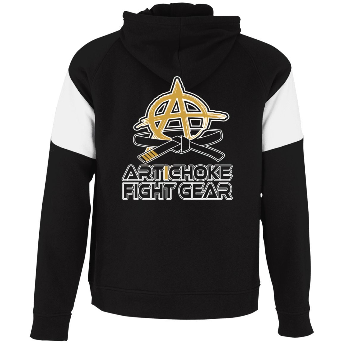 Artichoke Fight Gear Custom Design #15. UFC 909. Sho'Nuff vs Kreese. Co Main Event Bruce Lee Roy vs Danielson. MMA. UFC / The Last Dragon Movie Parody. 2 Tone Hoodie