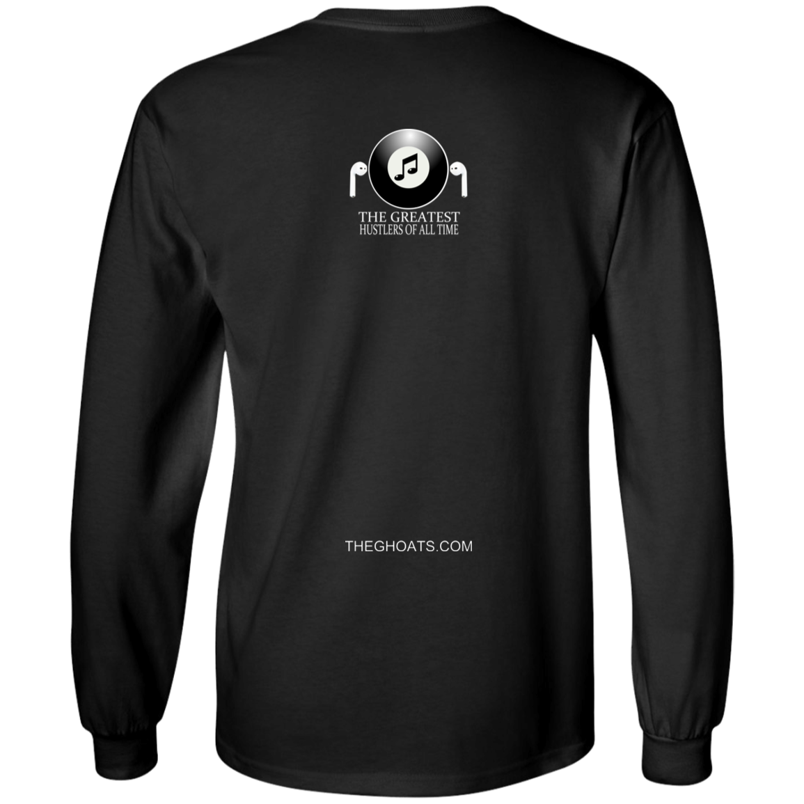 The GHOATS Custom Design. #19 Pool & Music. Youth LS T-Shirt