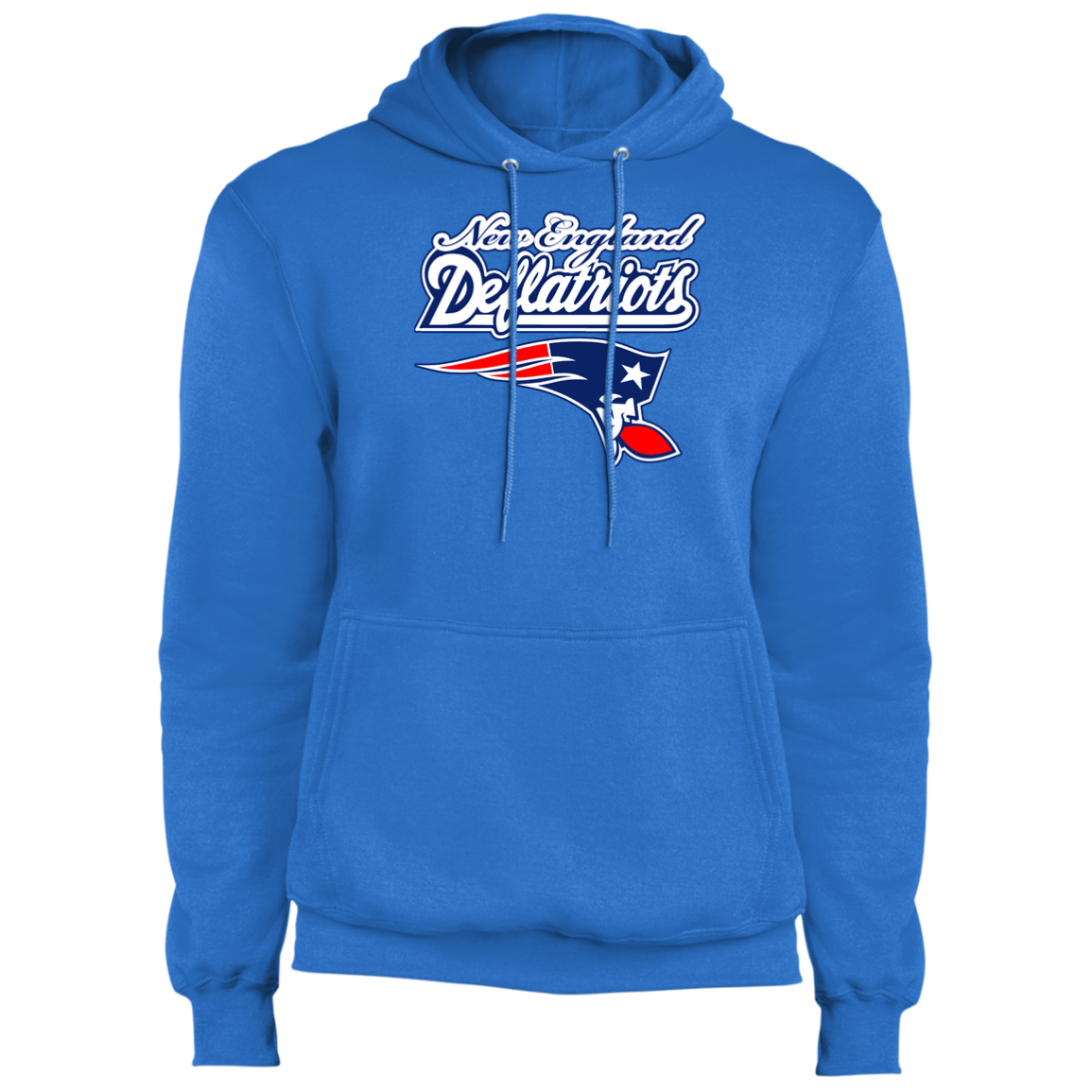 ArtichokeUSA Custom Design. New England Deflatriots. New England Patriots Parody. Fleece Pullover Hoodie