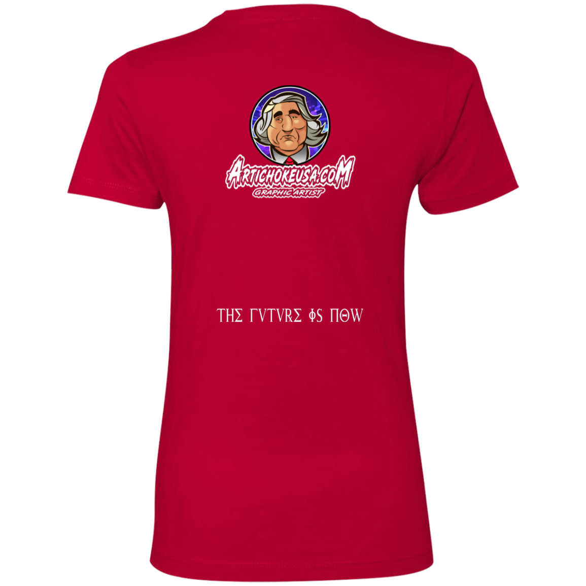 ArtichokeUSA Custom Design. Michio Kaku Fan Art. Ladies' Boyfriend T-Shirt