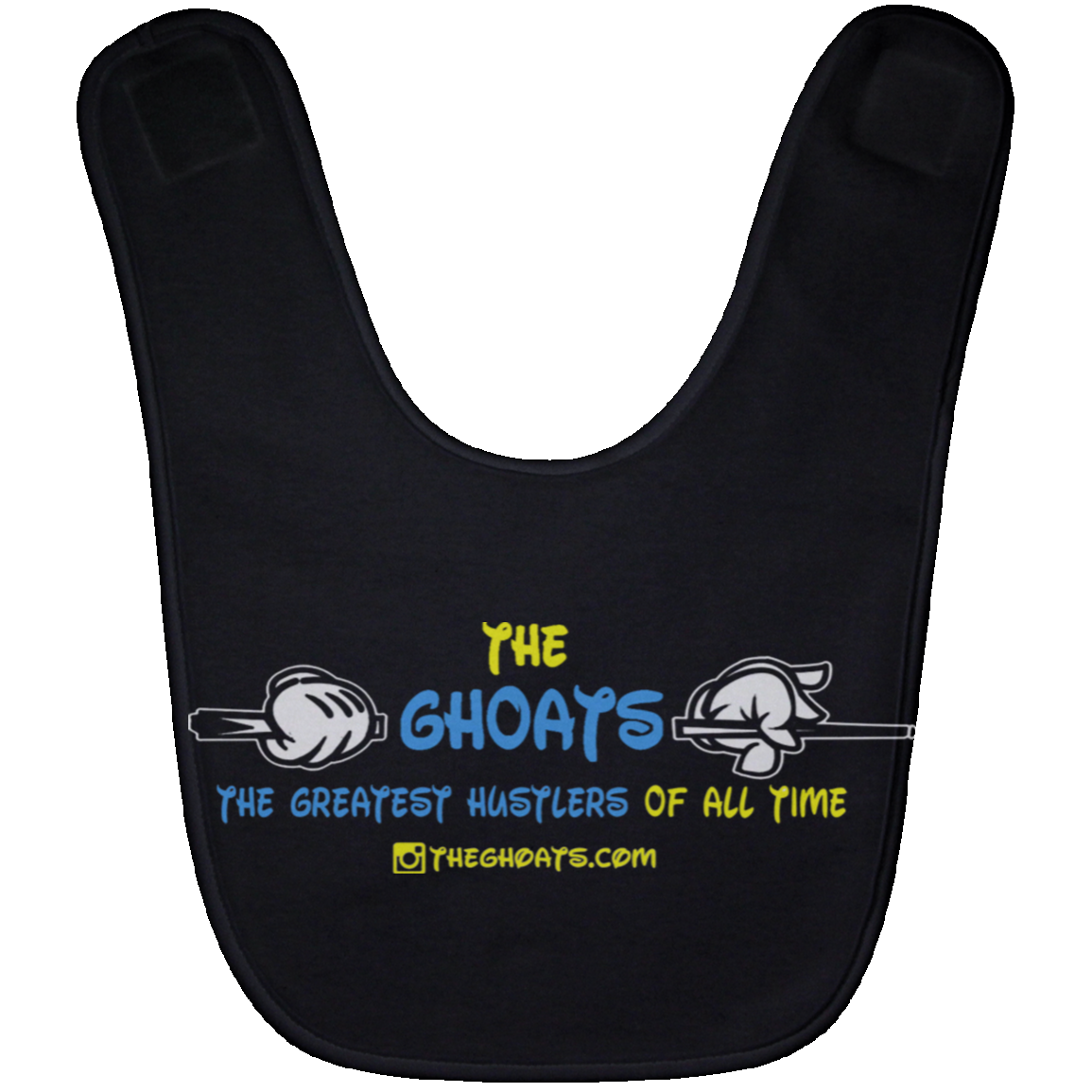 The GHOATS custom design #14. The Happiest Place On Earth. Fan Art. Baby Bib