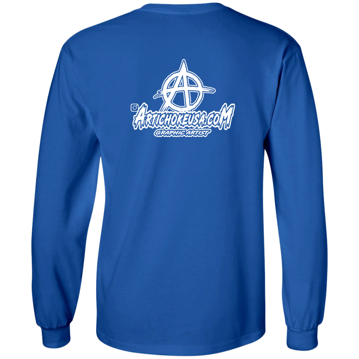 ArtichokeUSA Custom Design. Adobo. Adidas Parody. Youth LS T-Shirt