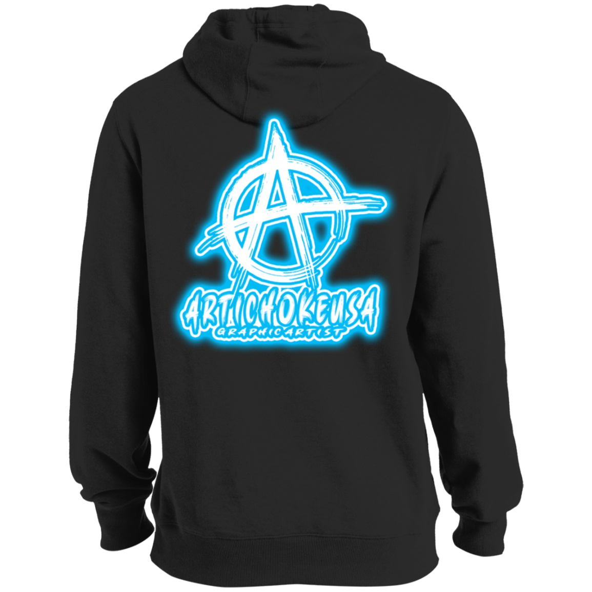 ArtichokeUSA Custom Design #20. Aretha Franklin & John Belushi Tribute. When Music Was Music. Tall Pullover Hoodie