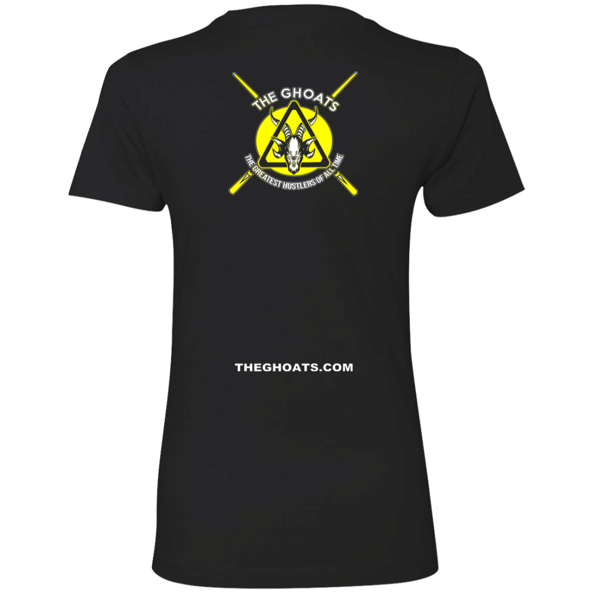 The GHOATS Custom Design #1. Active Shooter. Ladies' Boyfriend T-Shirt