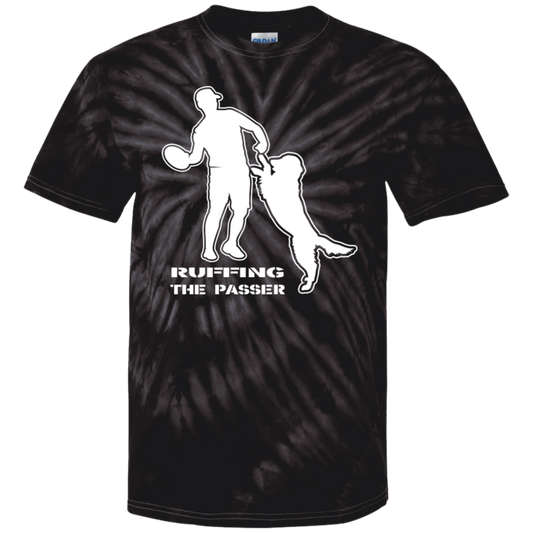 ArtichokeUSA Custom Design. Ruffing the Passer. Golden Lab Edition. Youth Tie Dye T-Shirt