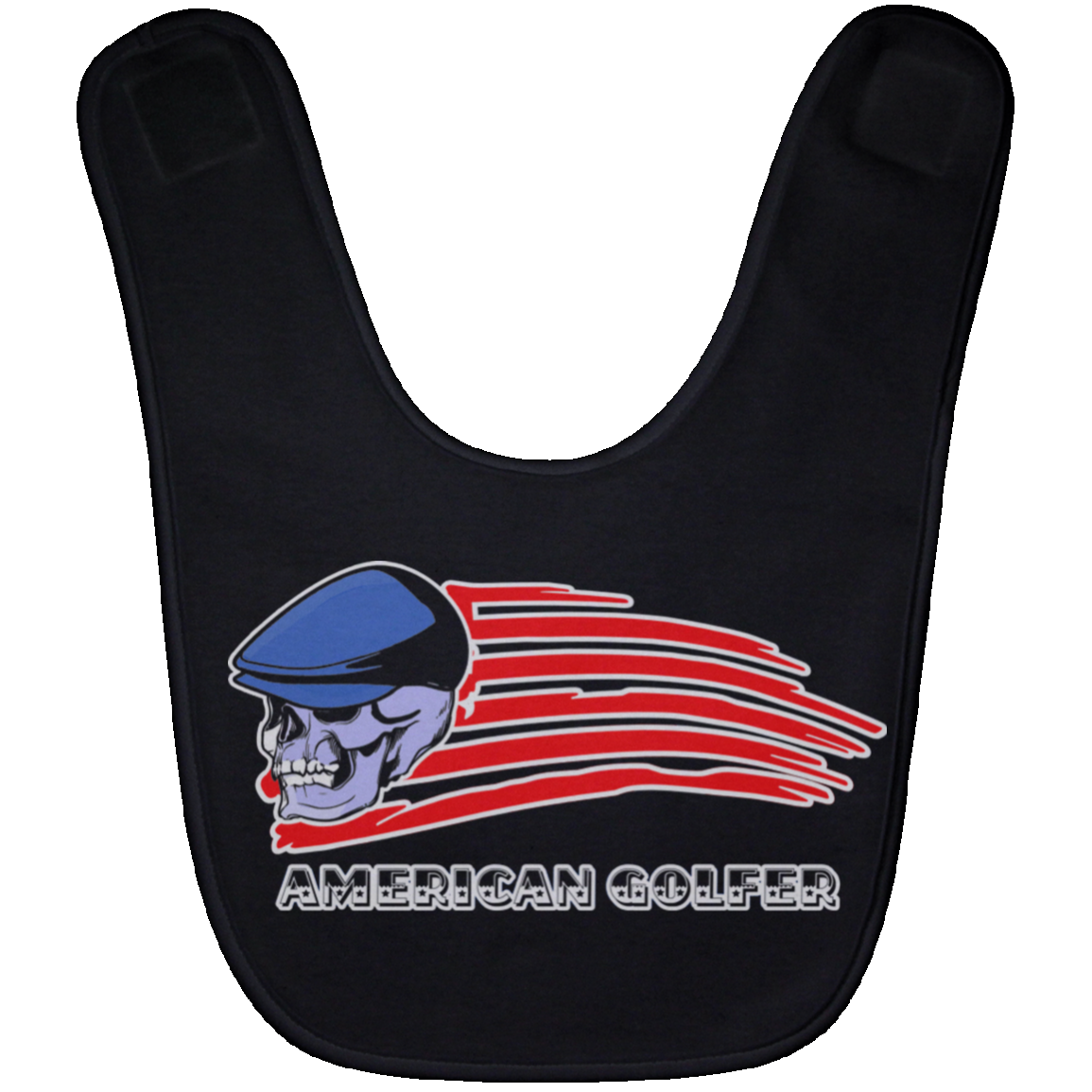 OPG Custom Design #12. Golf America. Male Edition. Baby Bib