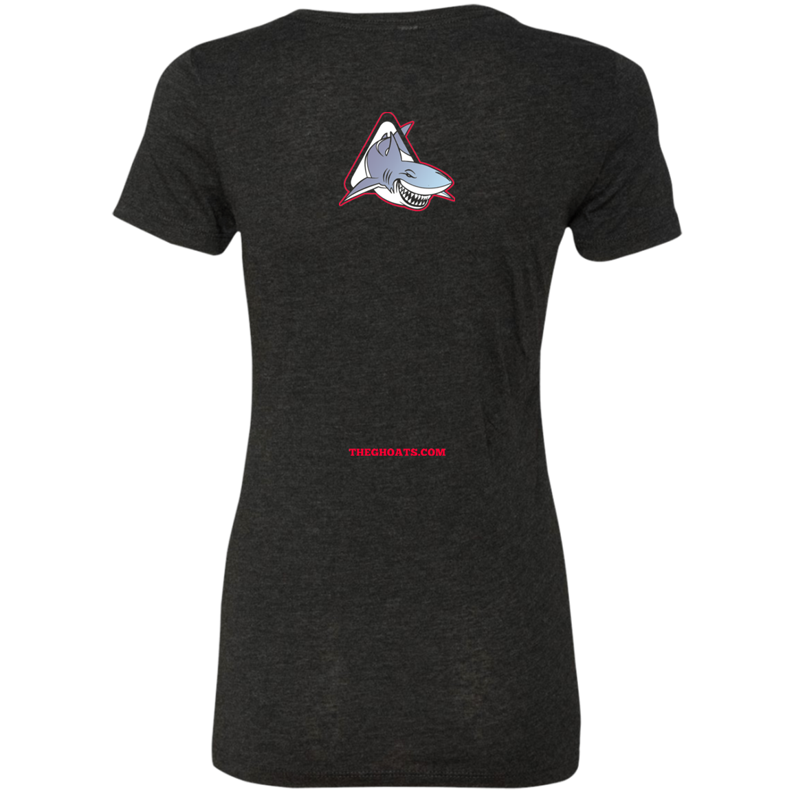 The GHOATS Custom Design. #25 Big Game Take Little Game. Ladies' Triblend T-Shirt