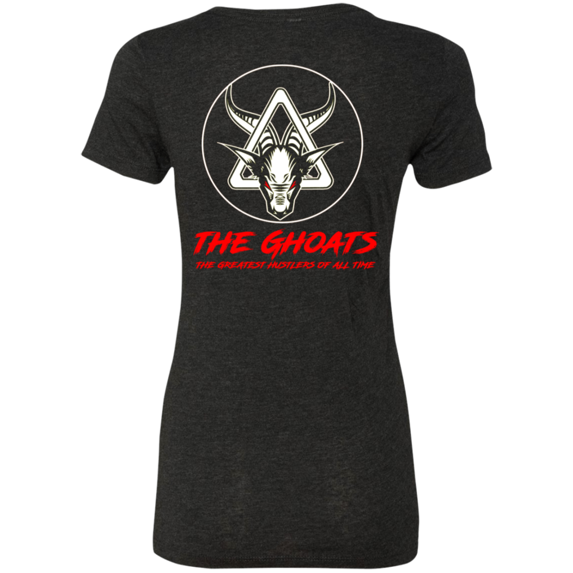 The GHOATS Custom Design #3. Beware of Sharks. Pool/Card Shark. Ladies' Ultra Soft Triblend T-Shirt