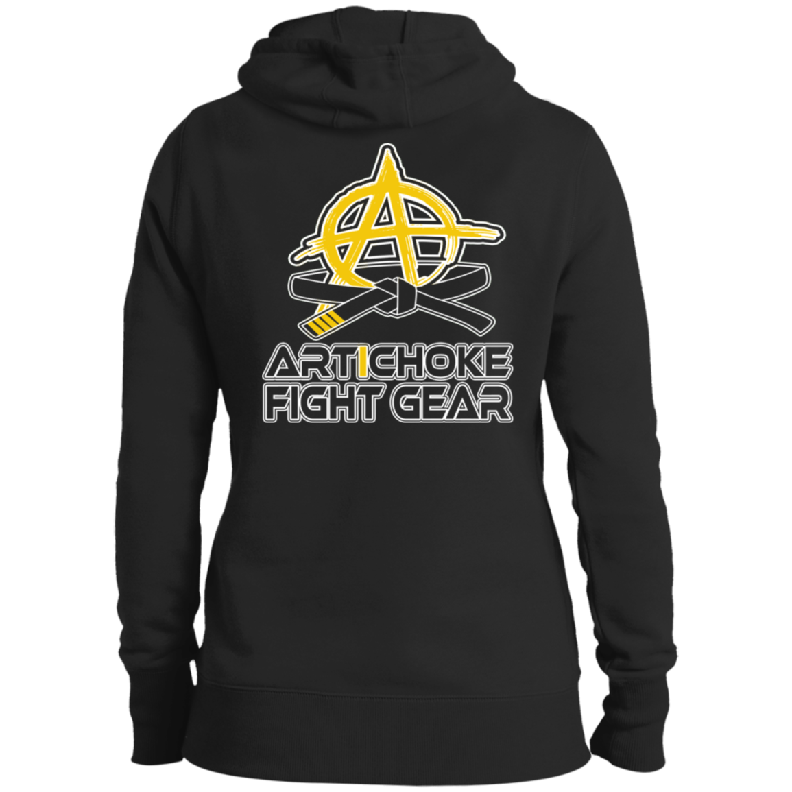 Artichoke Fight Gear Custom Design #8. USE ARMBARS. US Army Parody. Ladies' Ultra Soft Hoodie