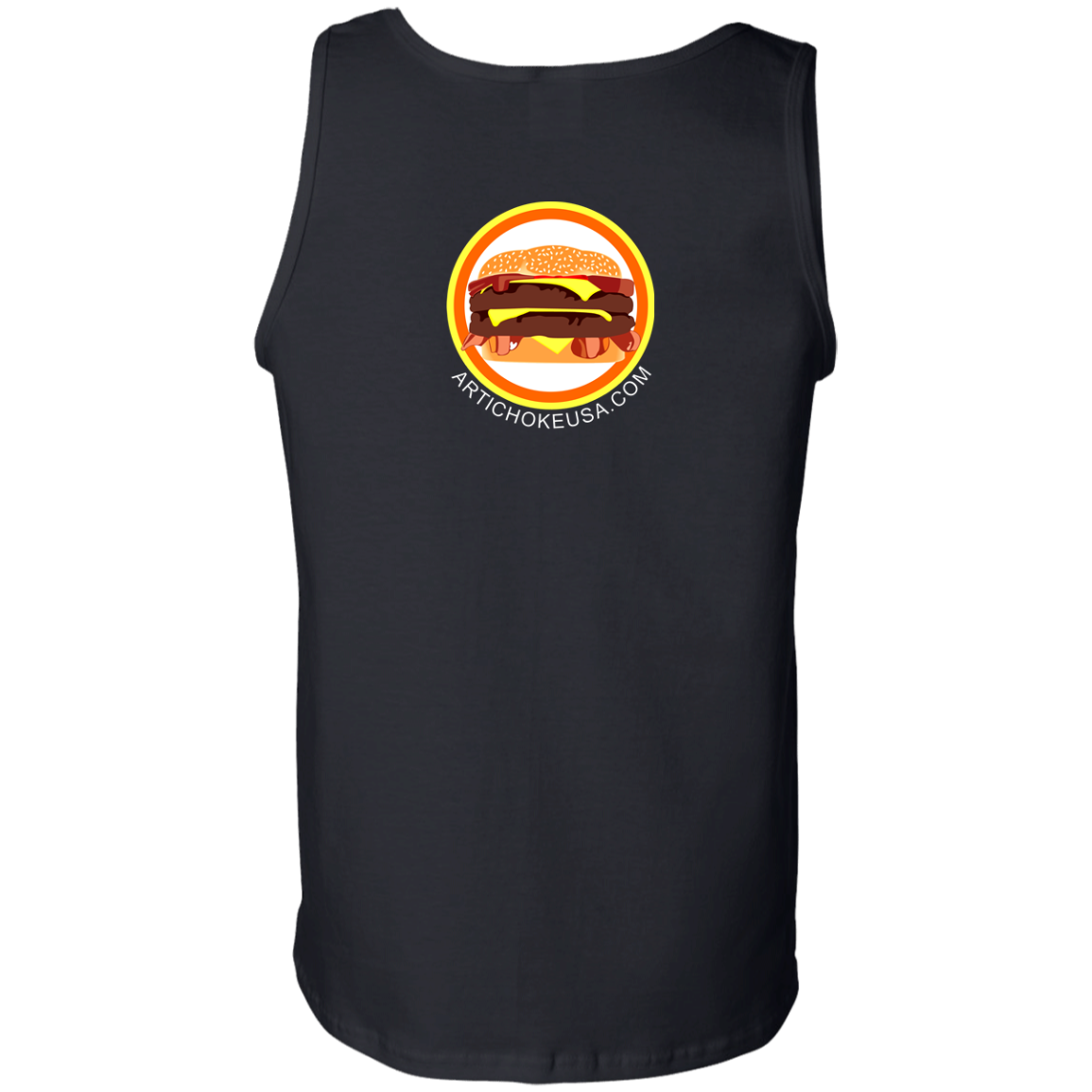 ArtichokeUSA Custom Design. Best Friends Forever. Bacon Cheese Burger. Men's 100% Cotton Tank Top