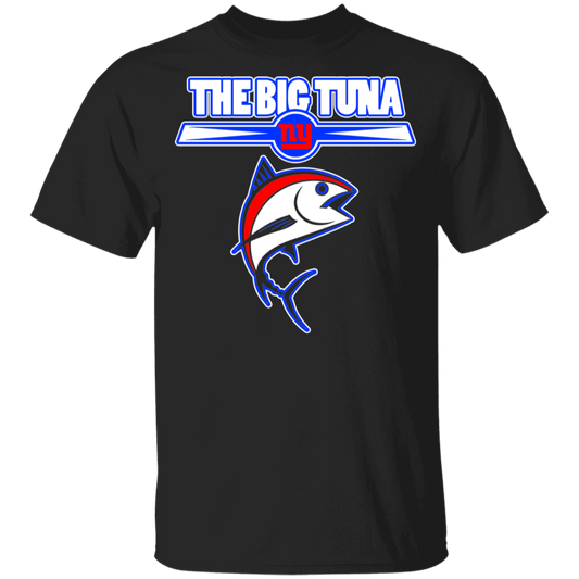 ArtichokeUSA Custom Design. The Big Tuna. Bill Parcell Tribute. NY Giants Fan Art. Youth 5.3 oz 100% Cotton T-Shirt