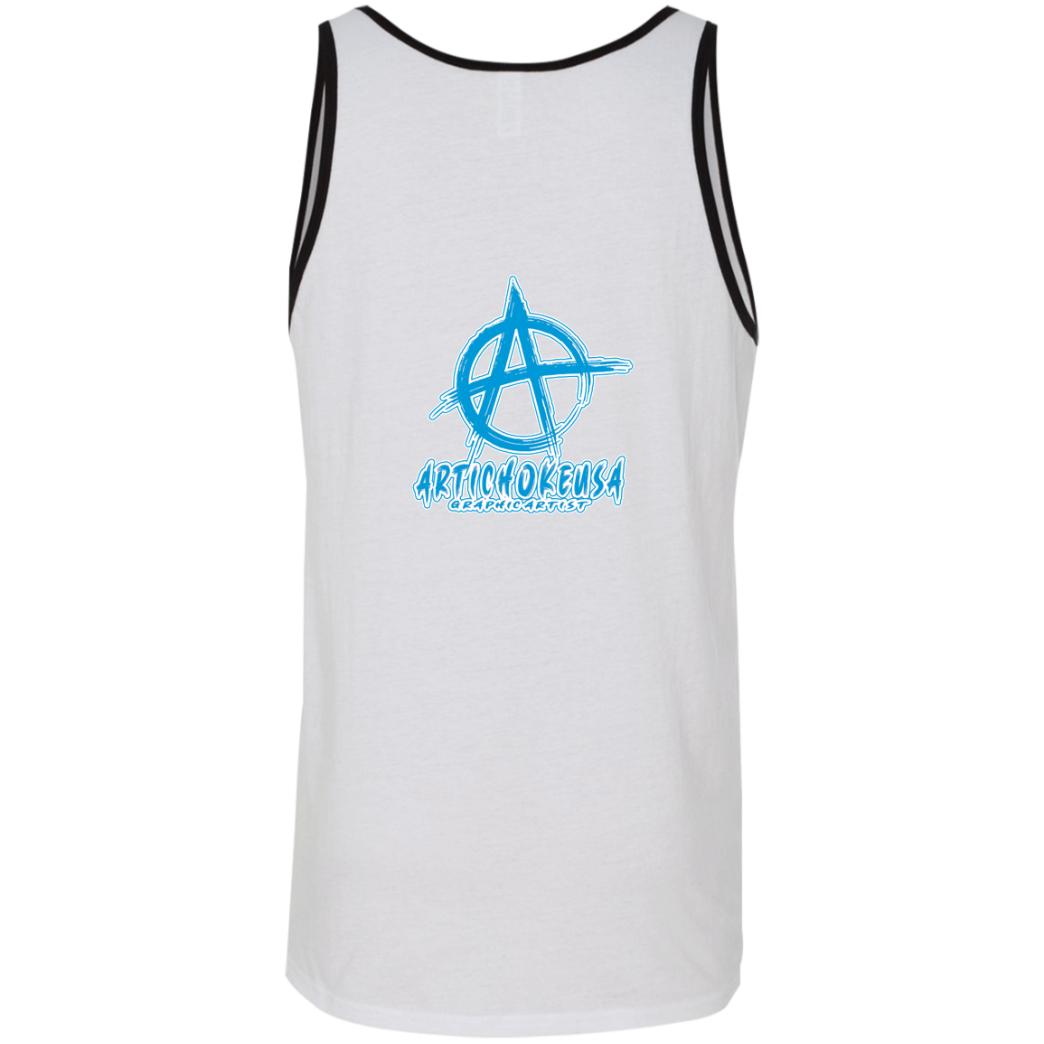 ArtichokeUSA Custom Design. Don't Eat Cookies And Spend Cache! Delete Them! Cookie Monster and Richie Rich Fan Art/Parody. Unisex Tank