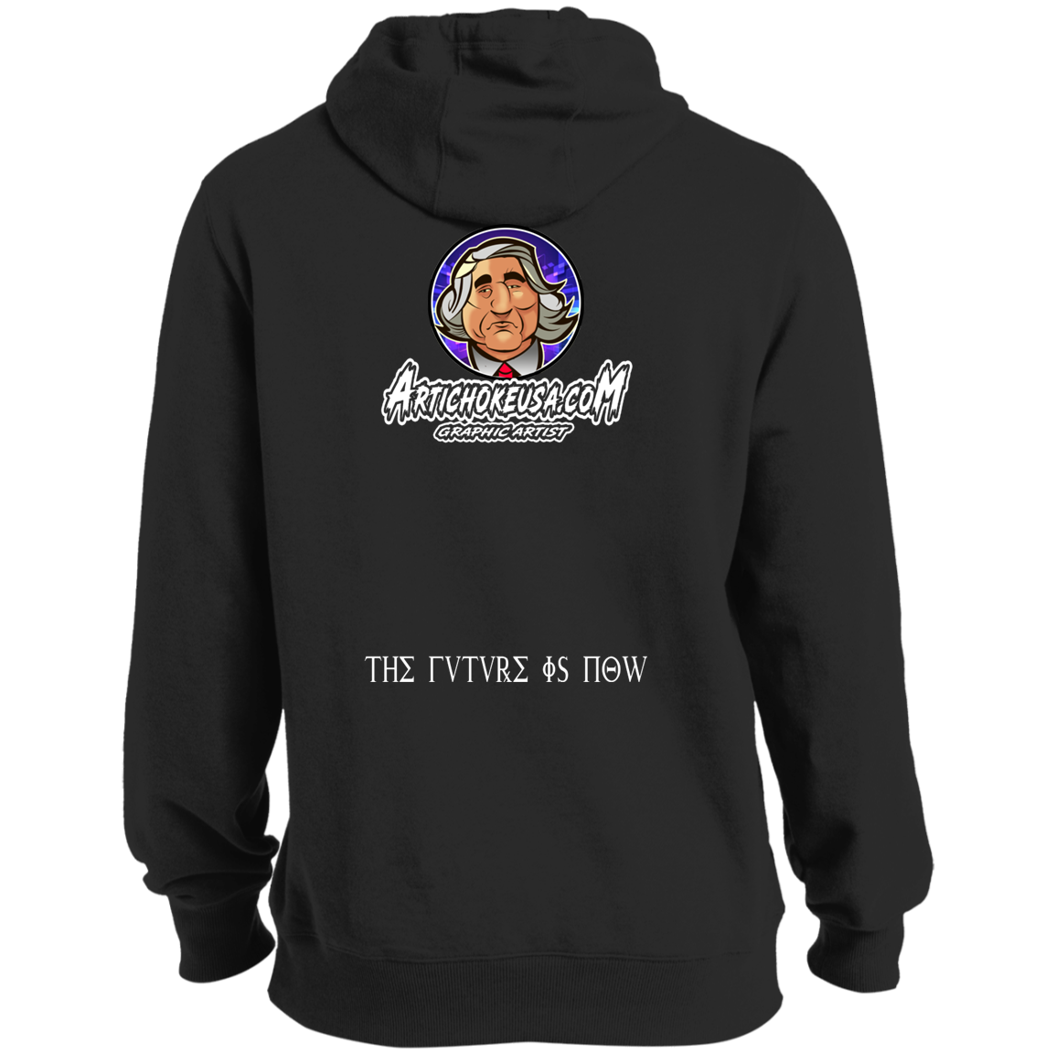 ArtichokeUSA Custom Design. Michio Kaku Fan Art. Tall Pullover Hoodie