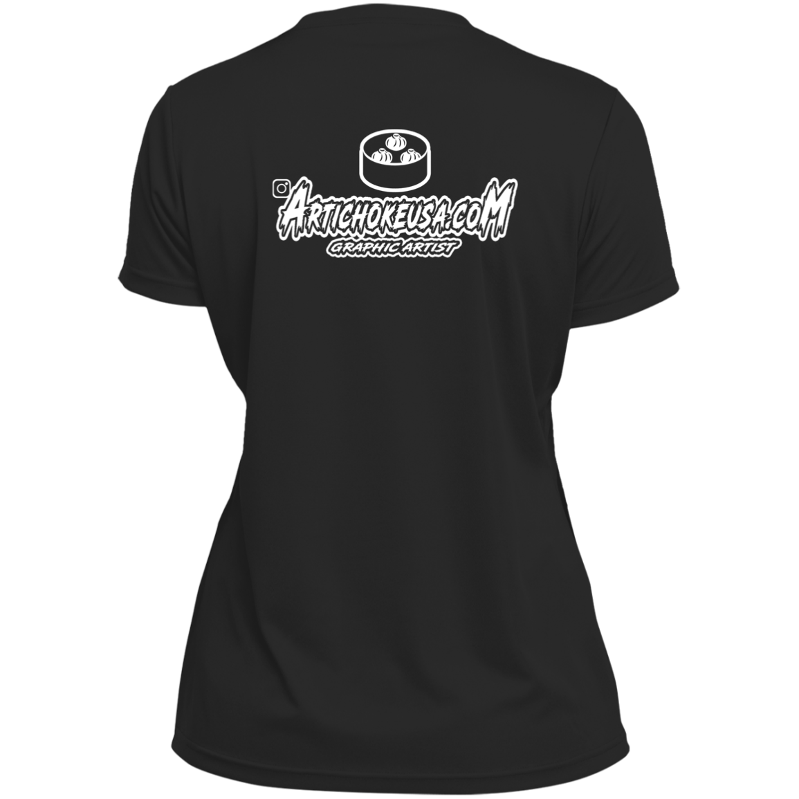 ArtichokeUSA Custom Design. WIN SUM. LOSE SUM. DIM SUM. Ladies’ Moisture-Wicking V-Neck Tee