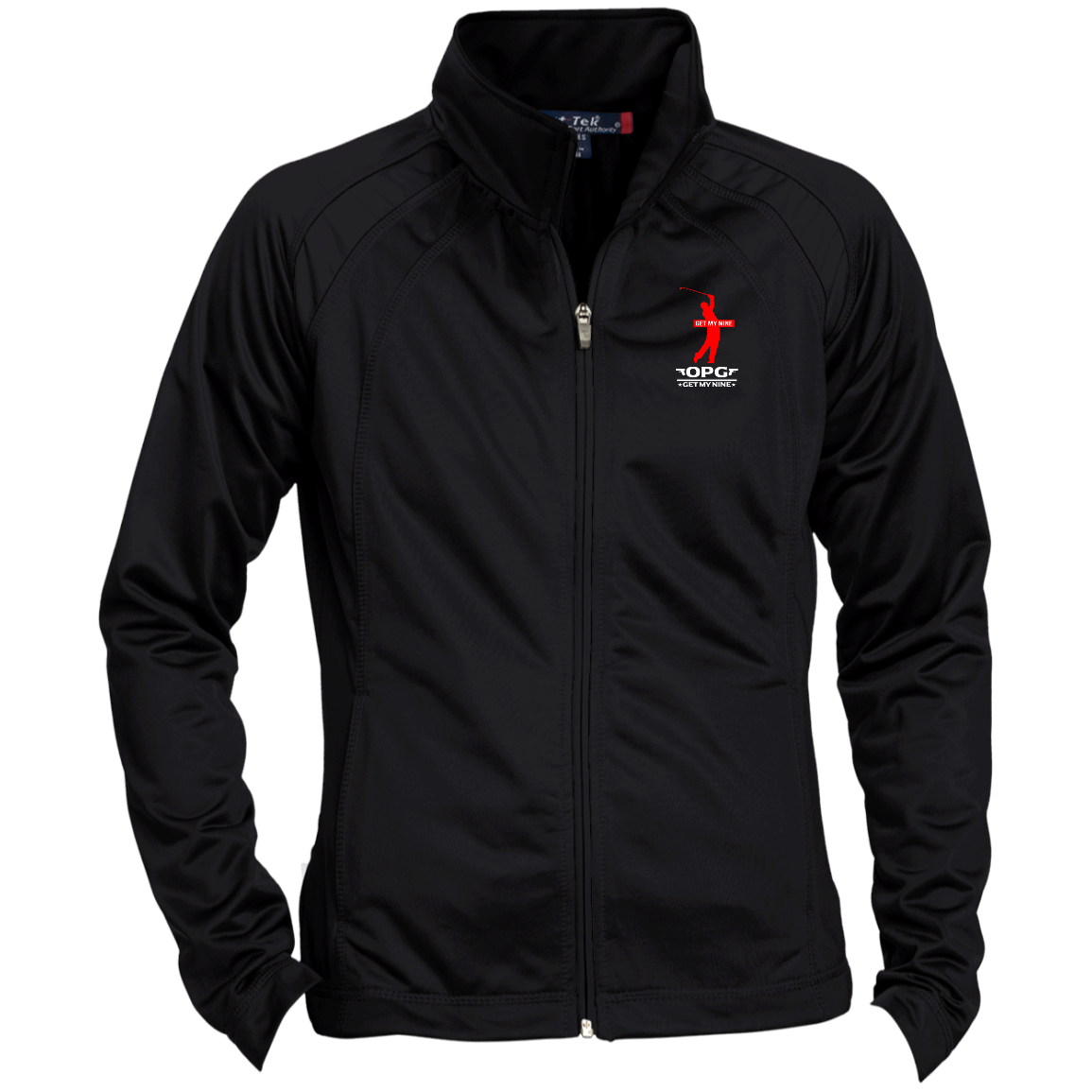 OPG Custom Design #16. Get My Nine. Male Version. Ladies' Raglan Sleeve Warmup Jacket