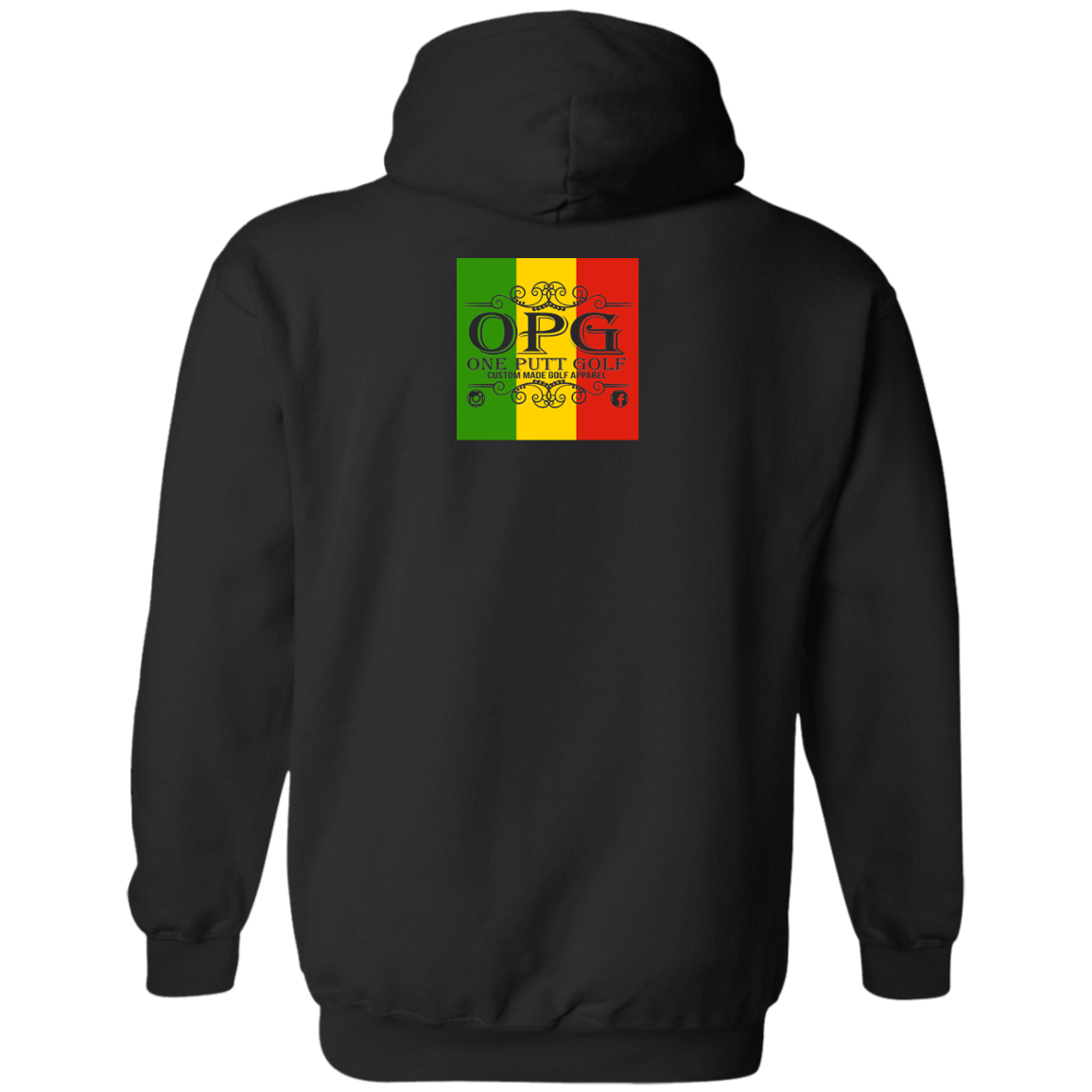 OPG Custom Design #13. ONE PUTT. ONE LOVE Parody. Golf. Hoodie