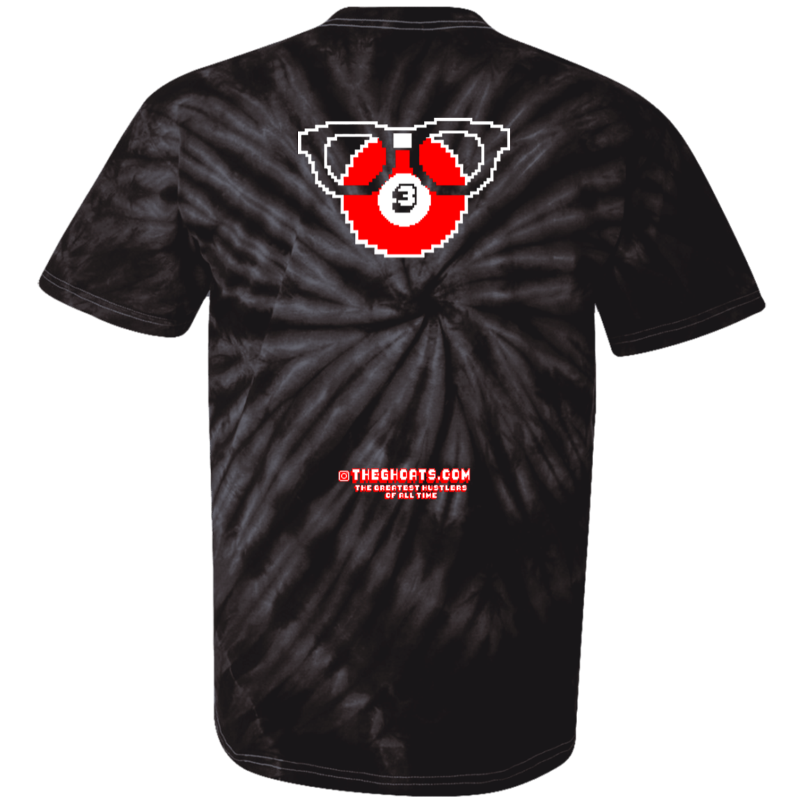 The GHOATS Custom Design. #24 POOL N3RD. Youth Tie Dye T-Shirt