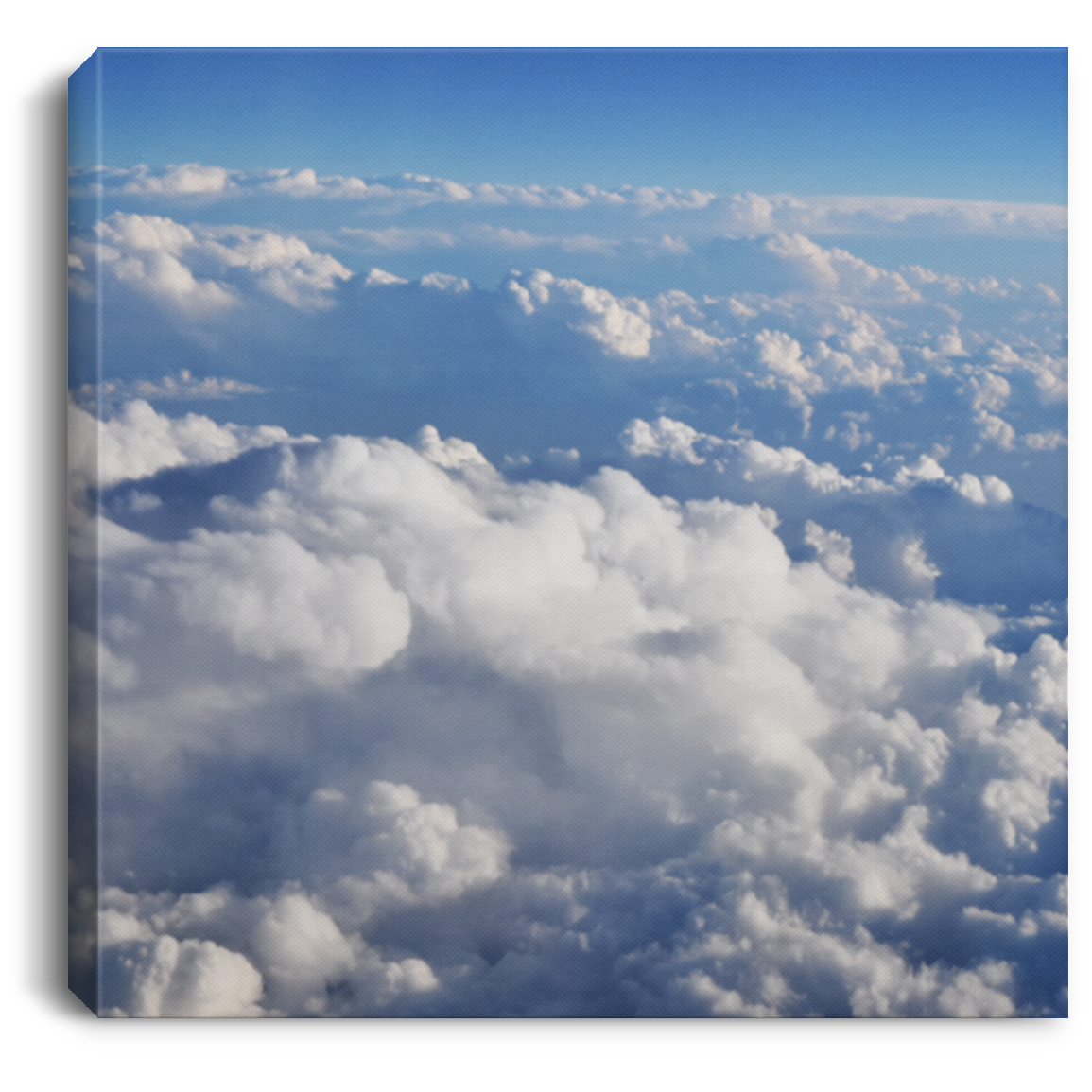 Clouds by Terry 3. Square Canvas .75in Frame
