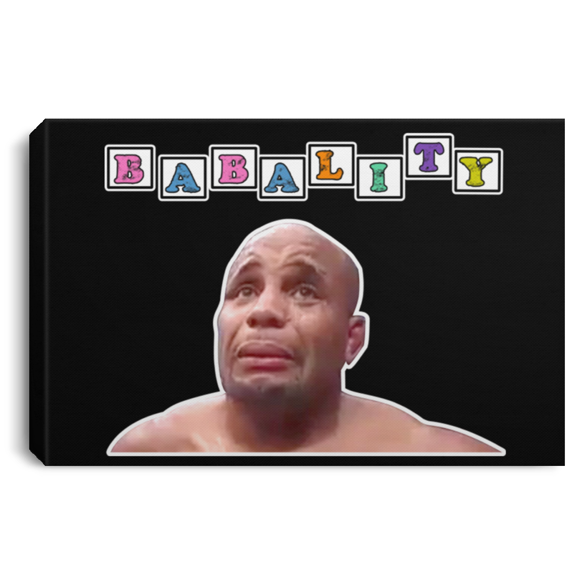 Artichoke Fight Gear Custom Design #9. Babality. Mortal Kombat Parody. MMA. Landscape Canvas .75in Frame