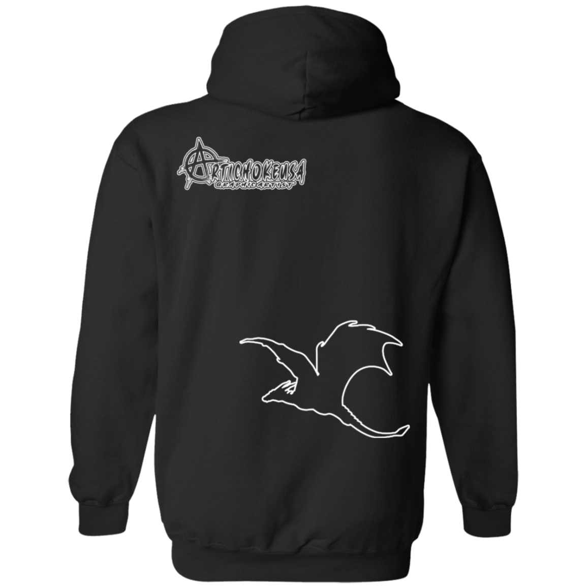 ArtichokeUSA Custom Design #16. Dracarys That Shit Up. Game of Thrones Fan Art. Basic Pullover Hoodie