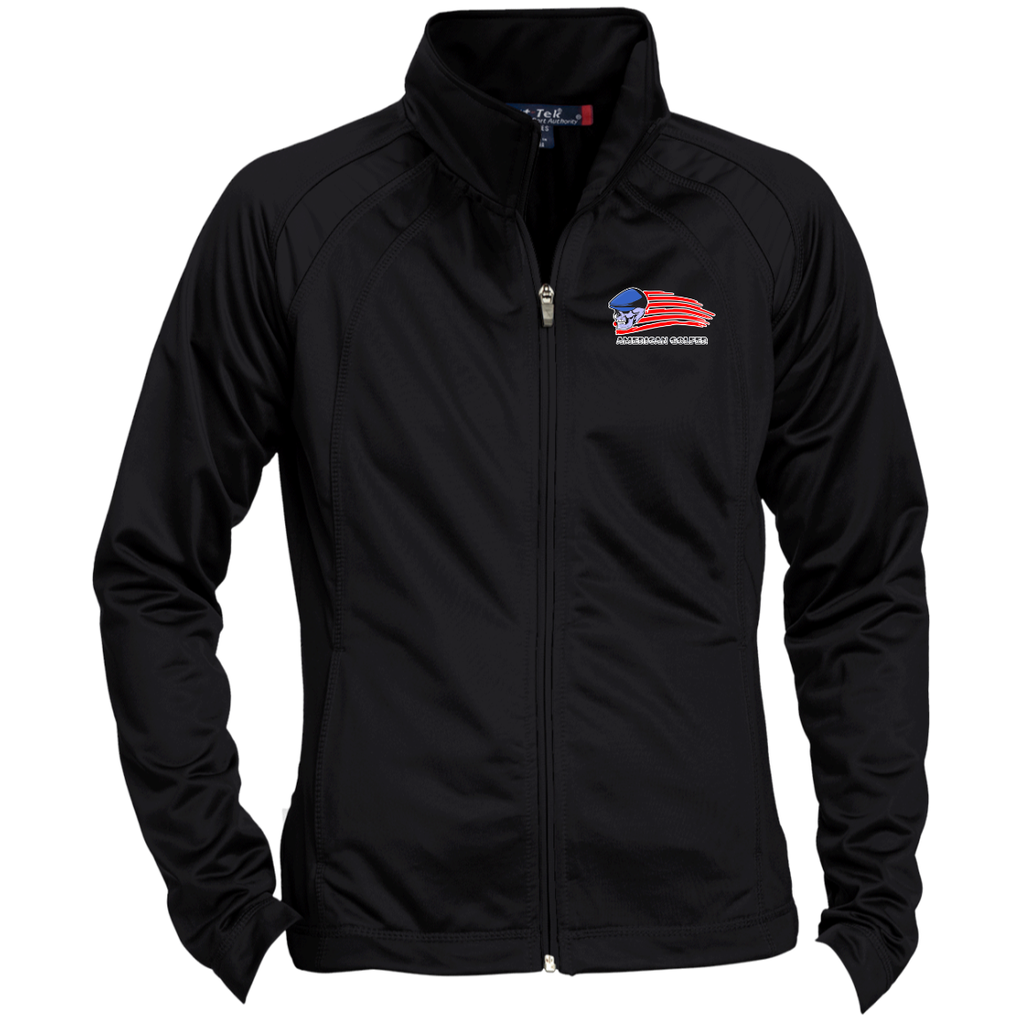 OPG Custom Design #12. Golf America. Male Edition. Ladies' Raglan Sleeve Warmup Jacket