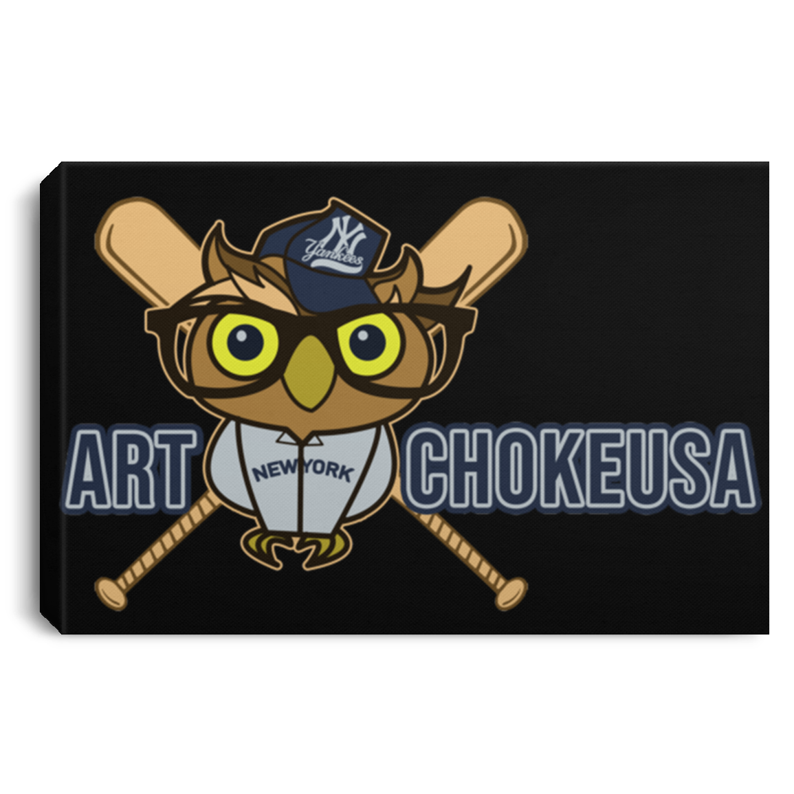 ArtichokeUSA Custom Design. FRIJOLES. Landscape Canvas .75in Frame