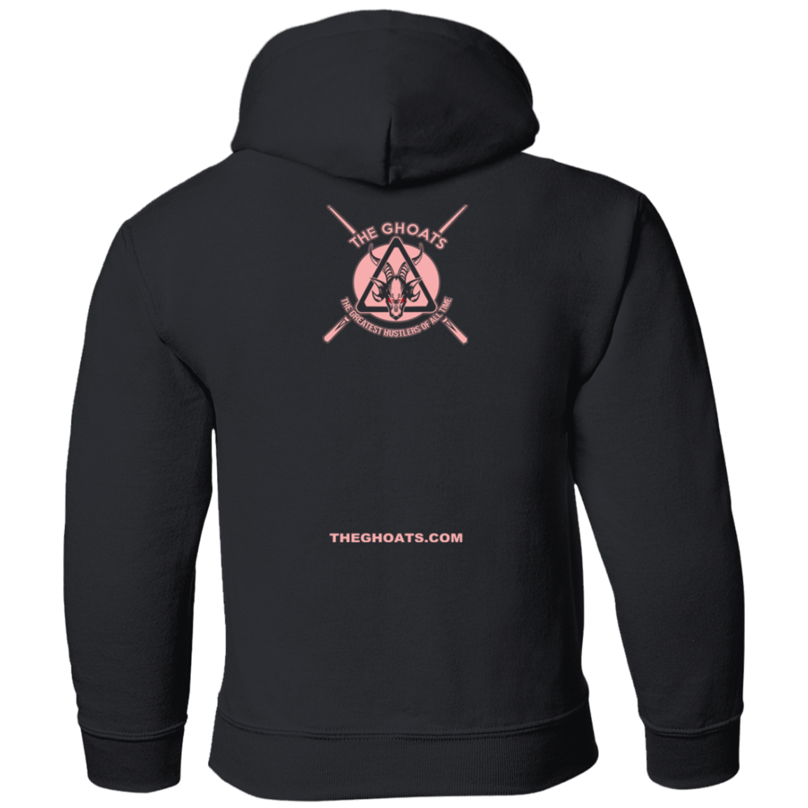 The GHOATS Custom Design #9. Ying Yang. Pool Love Peace. Youth Pullover Hoodie