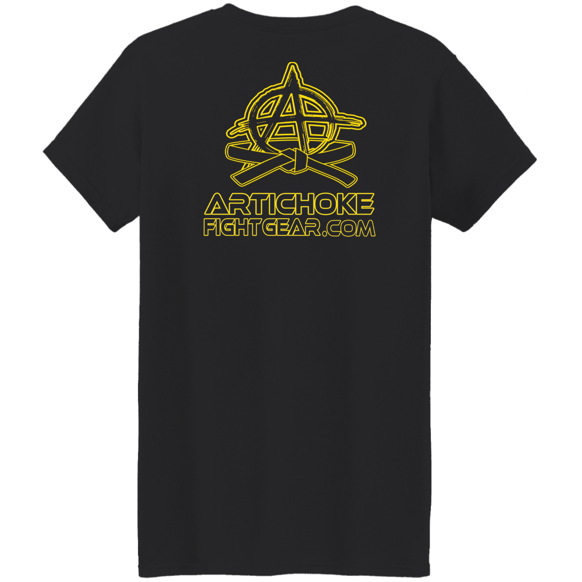 Artichoke Fight Gear Custom Design #7. Choking Hazard. Ladies' 100% Pre-Shrunk Cotton T-Shirt