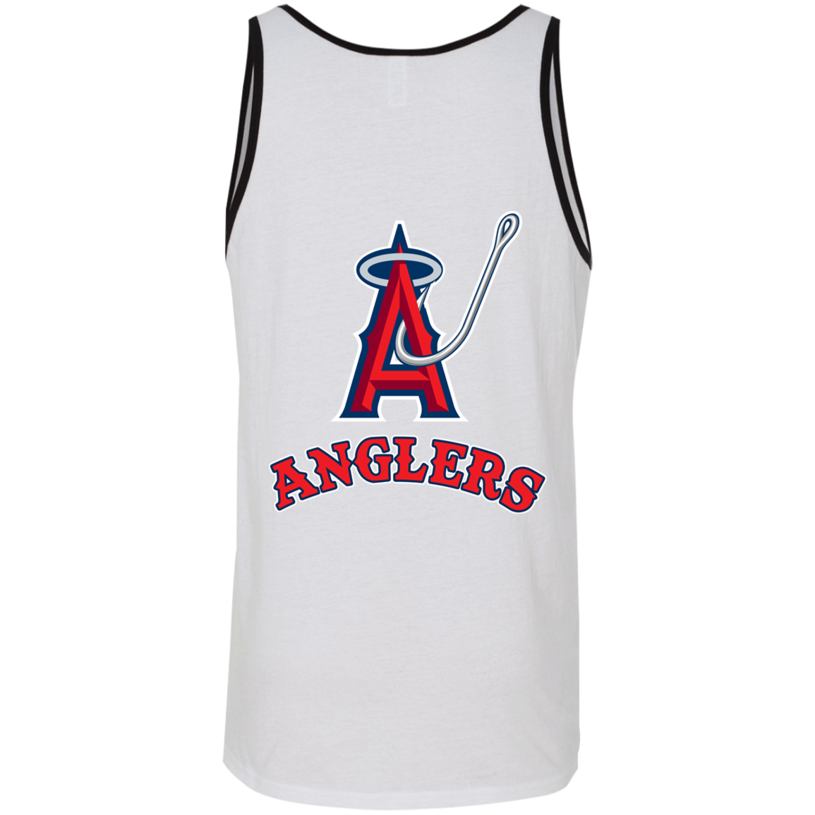 ArtichokeUSA Custom Design. Anglers. Southern California Sports Fishing. Los Angeles Angels Parody. Unisex Tank