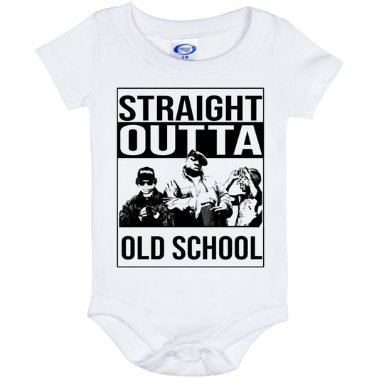 ArtichokeUSA Custom Design. Straight Outta Old School. The GOATs of Rap. Fan Art. Baby Onesie 6 Month