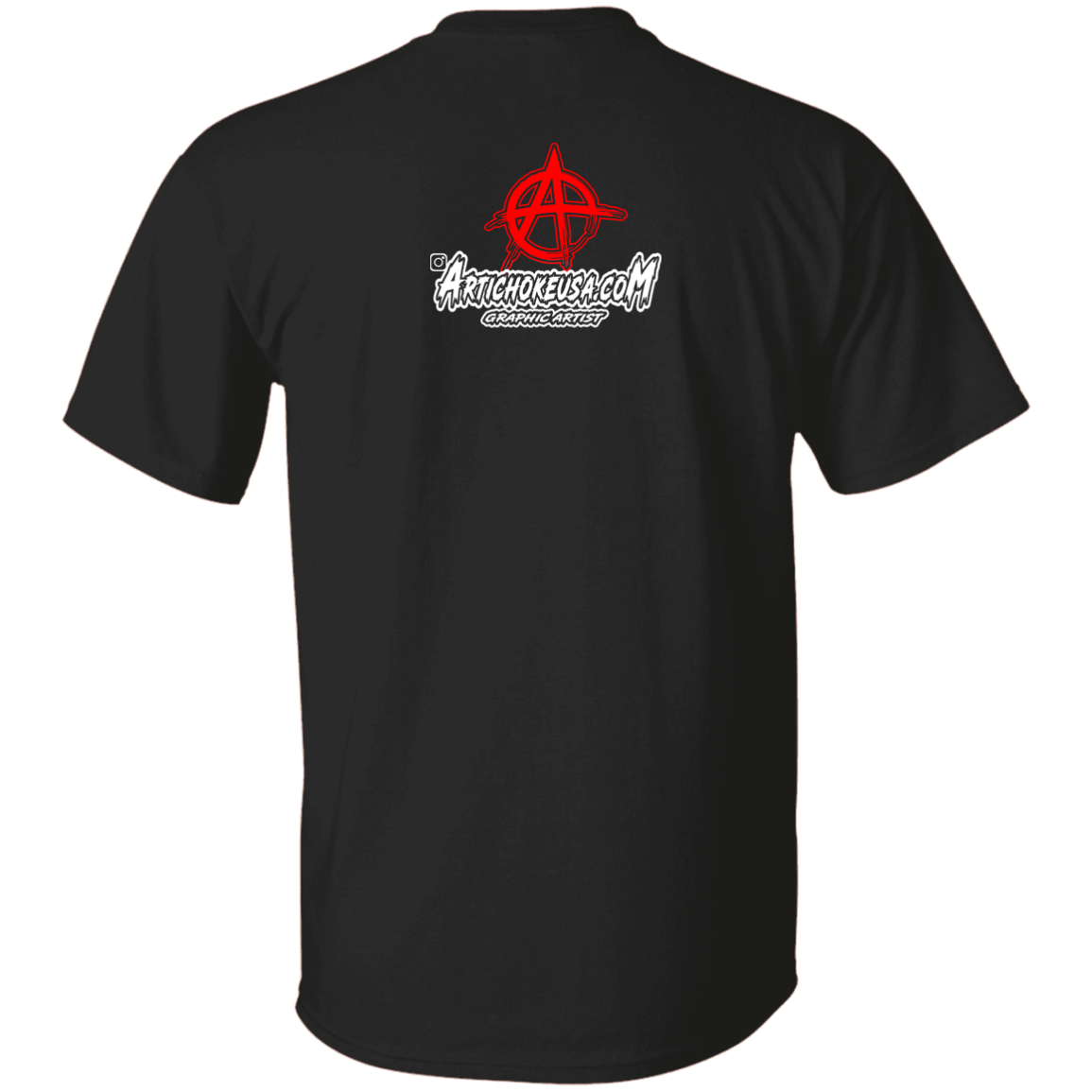 ArtichokeUSA Custom Design. RUN ART. RUN DMC Parody. Youth 5.3 oz 100% Cotton T-Shirt