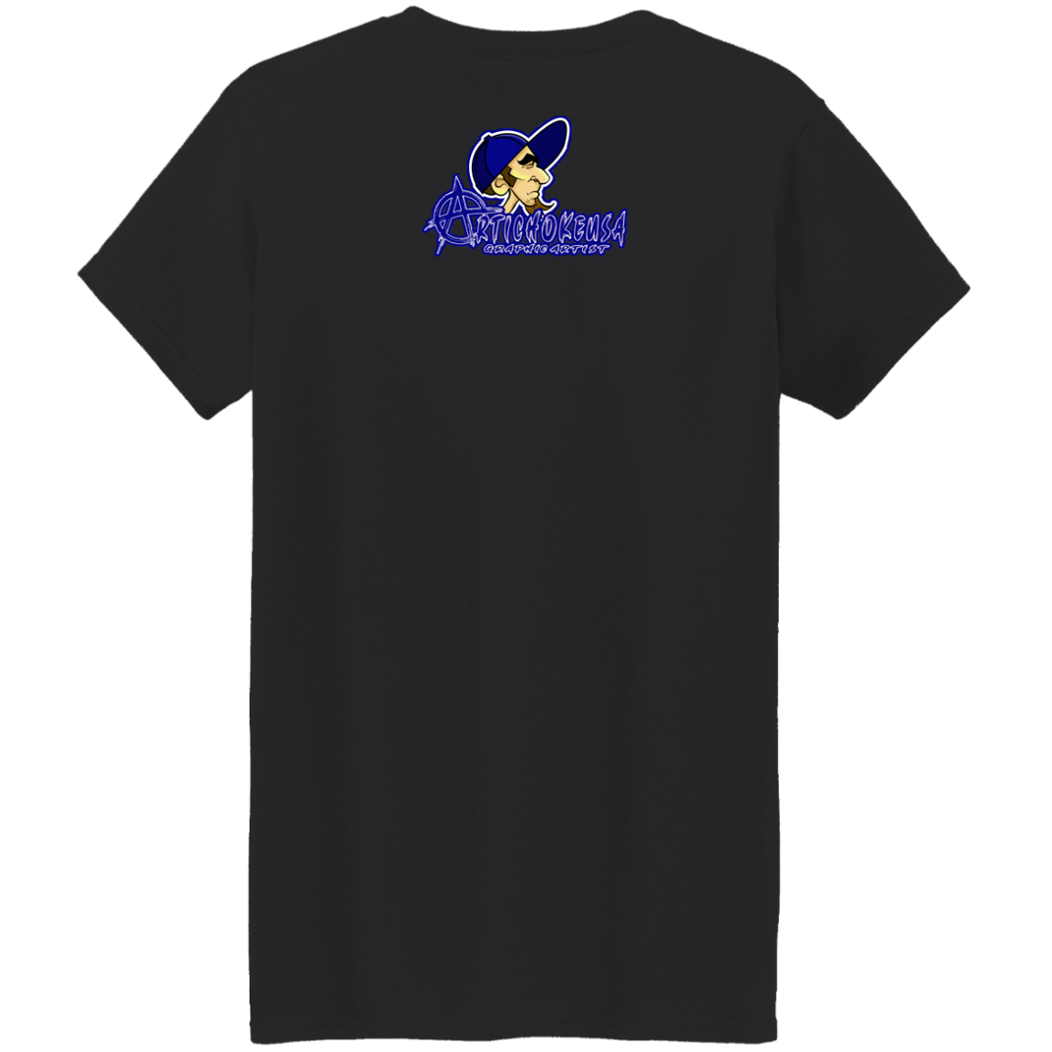 ZZ#20 ArtichokeUSA Characters and Fonts. "Clem" Let’s Create Your Own Design Today. Ladies' 5.3 oz. T-Shirt