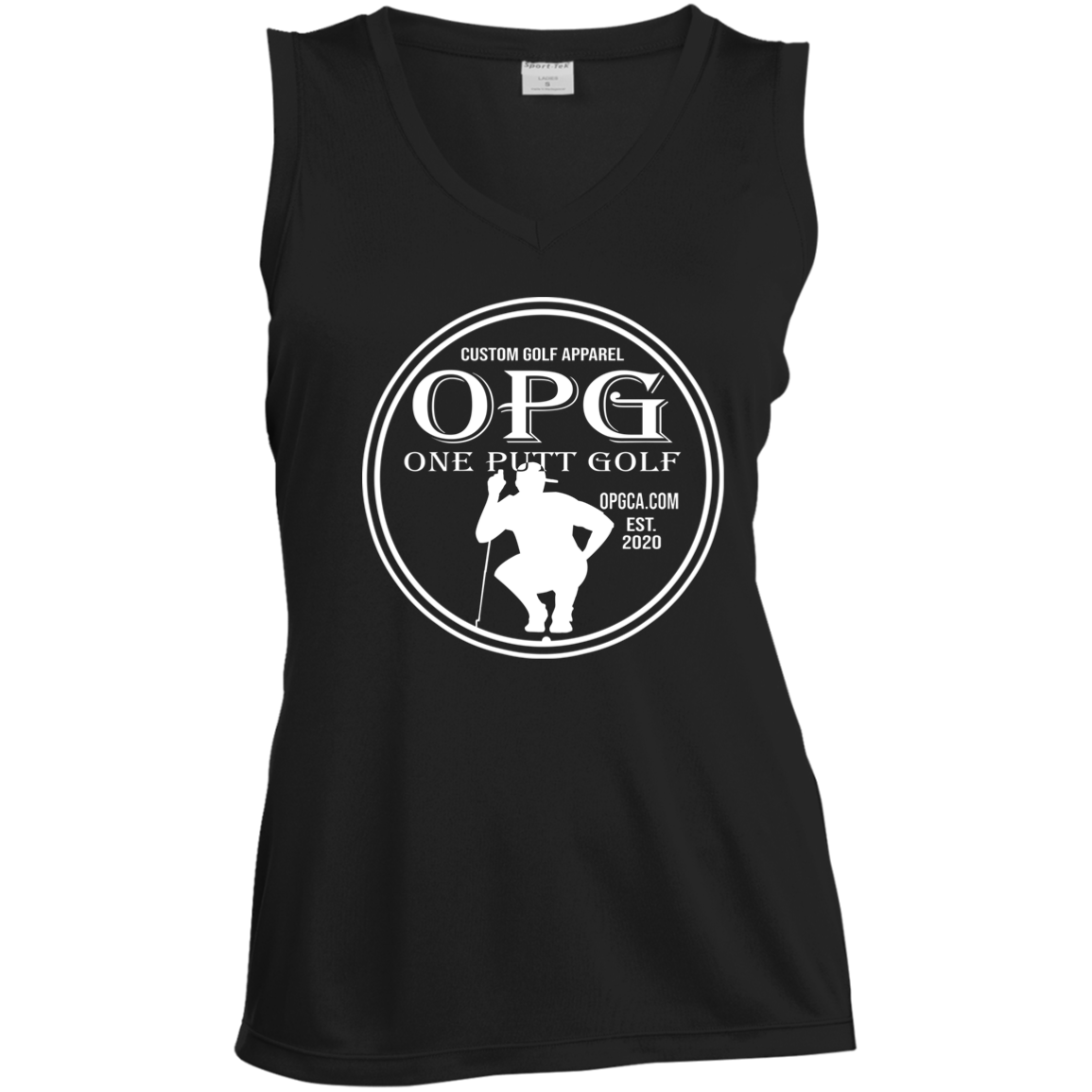 Ladies' Sleeveless V-Neck