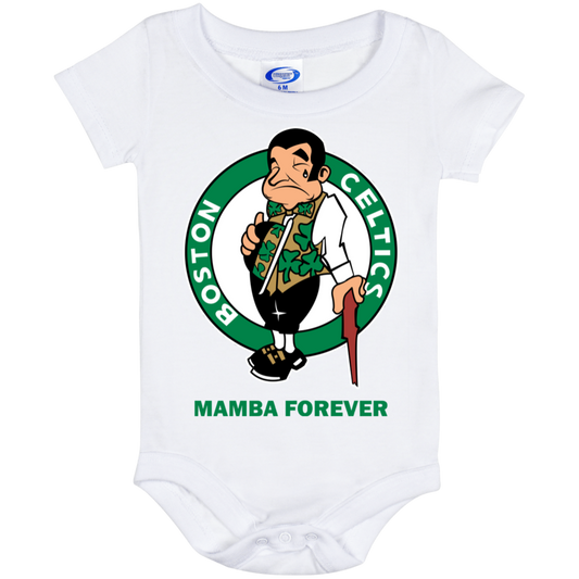 ArtichokeUSA Custom Design. RIP Kobe. Mamba Forever. Celtics / Lakers Fan Art Tribute. Baby Onesie 6 Month